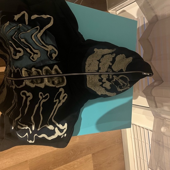 Cactus Jack Fragment Skeleton Graffiti Full zip jacket - Picture 8 of 11